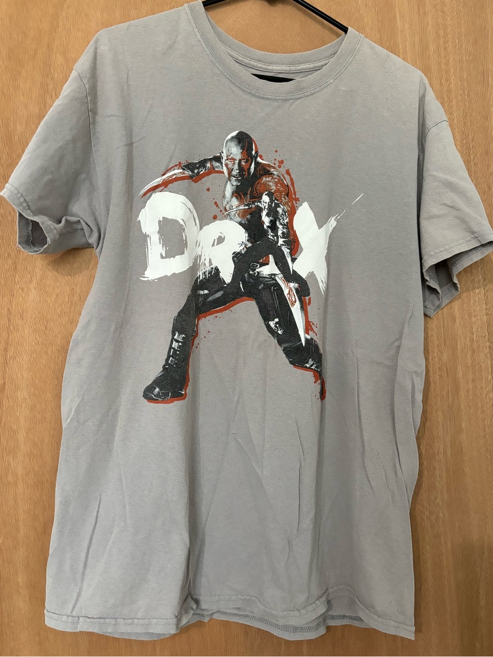 Guardians of the galaxy Gray Graphic 'Drax' Short-Sleeve Men's T-Shirt